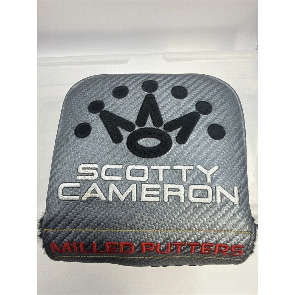 RH Scotty Cameron Futura X Mid Square Mallet Putter Headcover Head Cover EUC